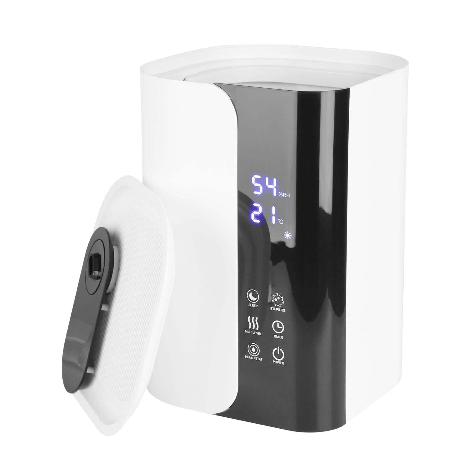 5L Gal Humidifier Top Fill Cool Mist with Essential Oils Diffuser Filter Wellness - DailySale