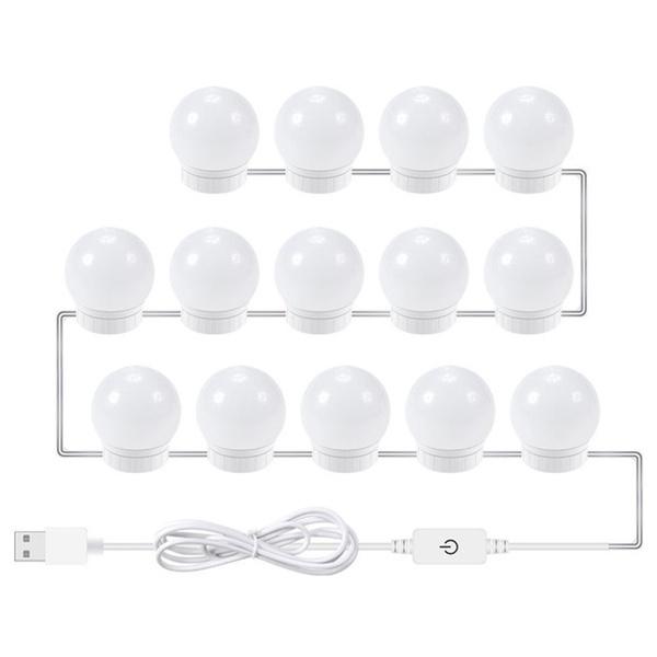 5V USB Power Vanity Lights Beauty & Personal Care 14 Bulbs - DailySale