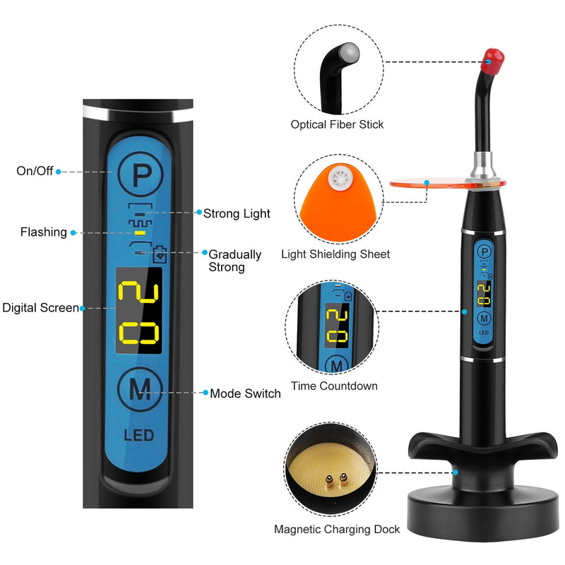 5W Cordless Dental LED Curing Light Beauty & Personal Care - DailySale