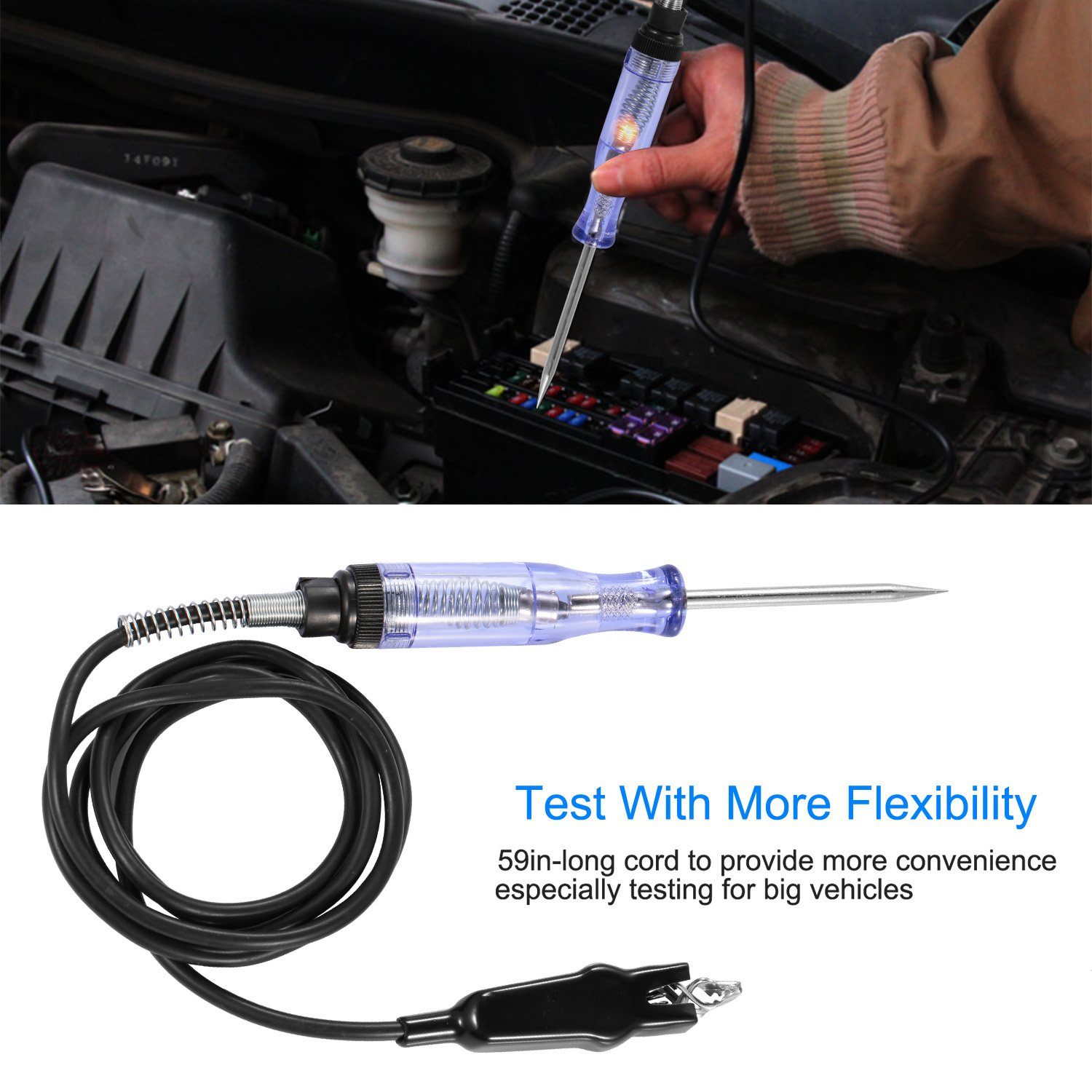 6-24V DC Auto Circuit Tester Automotive - DailySale