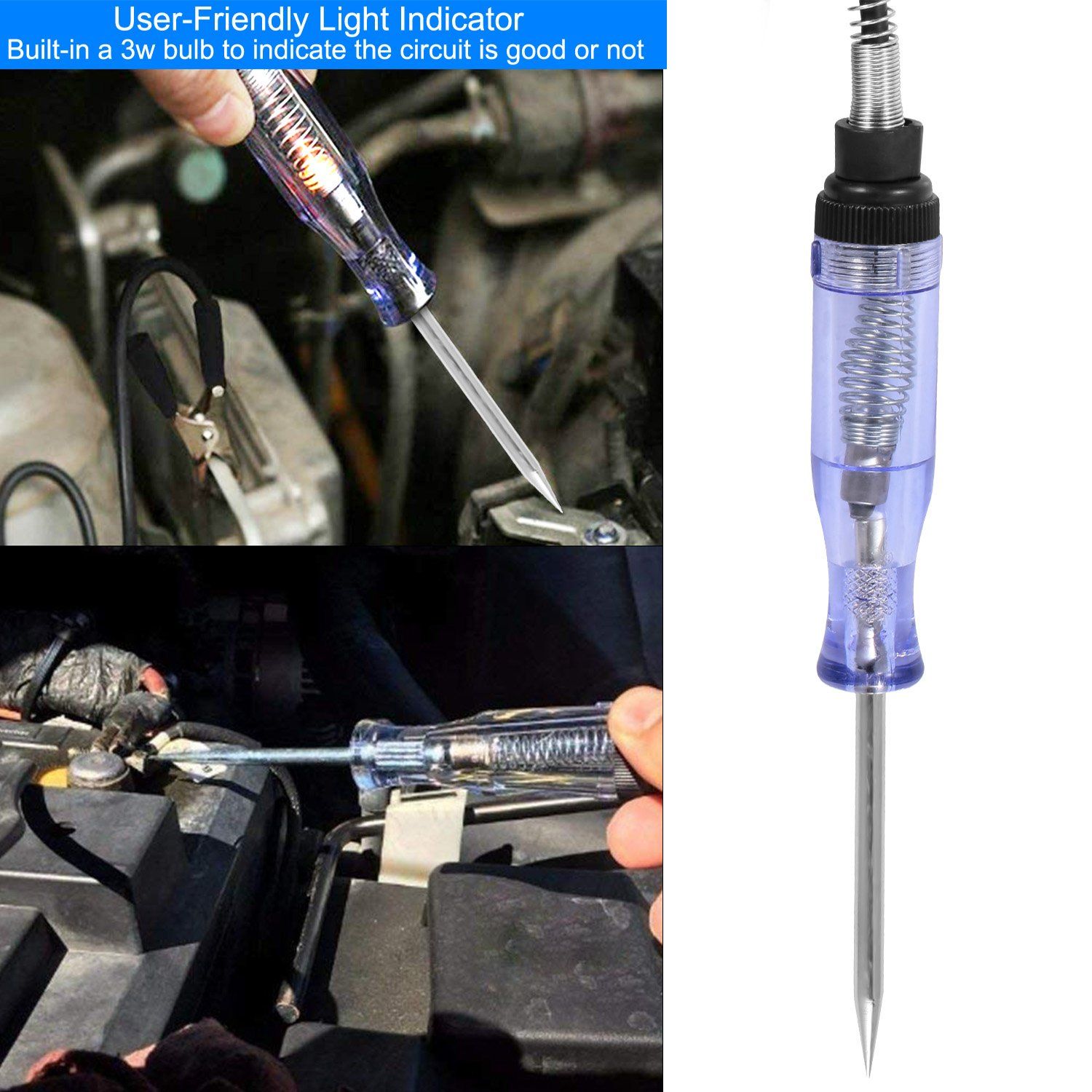 6-24V DC Auto Circuit Tester Automotive - DailySale