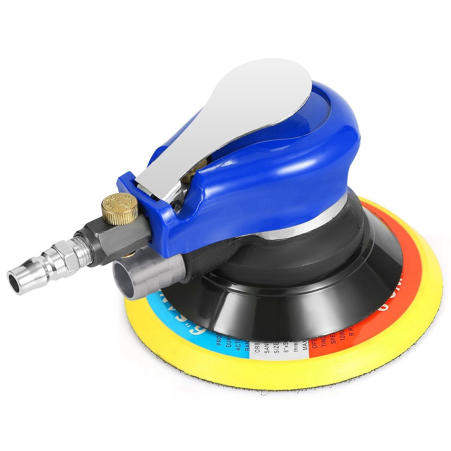 6" Air Random Orbital Sander Pneumatic Home Improvement - DailySale