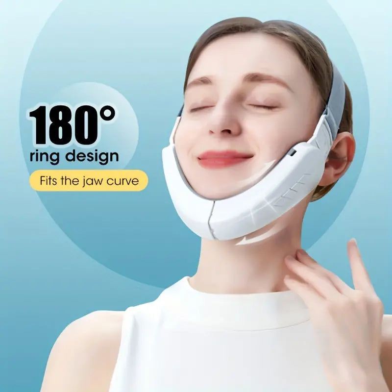 Electronic EMS Tens Pulse Face Massager Slimming Tool Facial Lifting  Jawline Body Jaw V-Face Massage Muscle Stimulator Device