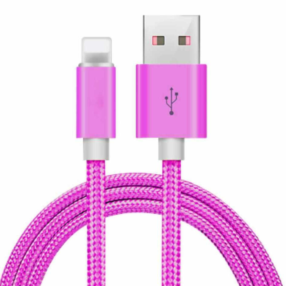 6-Pack: 10-Foot Braided Heavy-Duty Lightning Cables for Apple Devices Mobile Accessories - DailySale