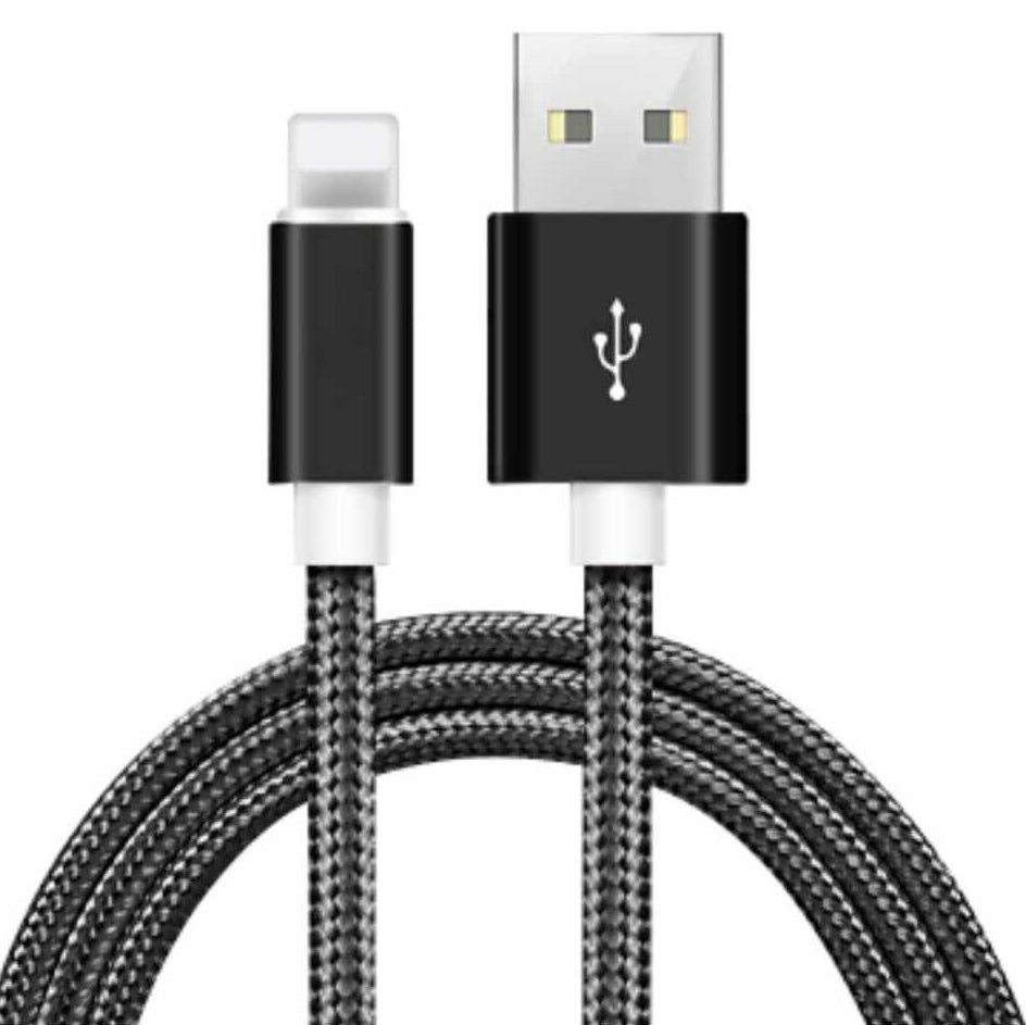 6-Pack: 10-Foot Braided Heavy-Duty Lightning Cables for Apple Devices Mobile Accessories - DailySale