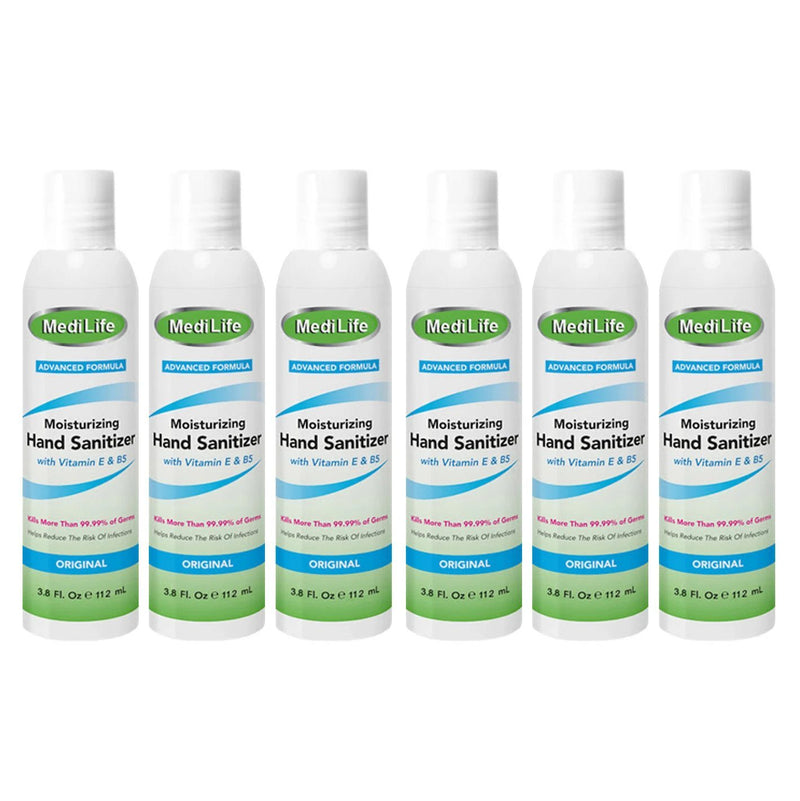 6-Pack: 3.8 Oz Anti Bacterial Hand Cleaner And Sanitizer Wellness & Fitness - DailySale
