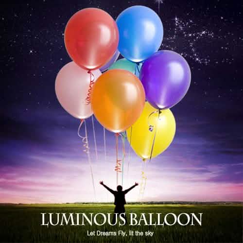 6-Pack: 6 Color LED Balloons Toys & Games - DailySale