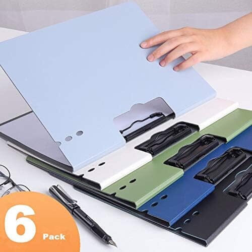 6-Pack: A4 Binder Punchless with Spring Action Clamp Everything Else - DailySale