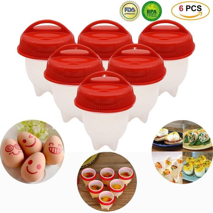 6-Pack: As Seen on TV BriteNway Silicone Egg Cooker Kitchen Essentials - DailySale