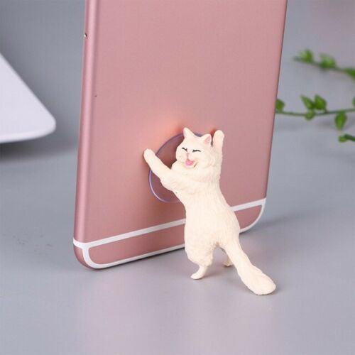 6-Pack: Cat Themed Suction Cup Phone Holder Mobile Accessories - DailySale