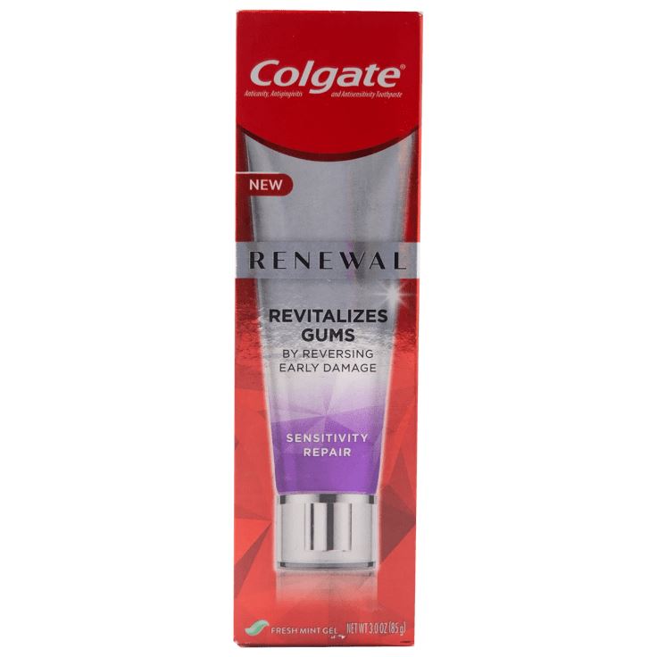 6-Pack: Colgate Renewal Sensitivity Repair Gel Toothpaste in Fresh Mint Beauty & Personal Care - DailySale