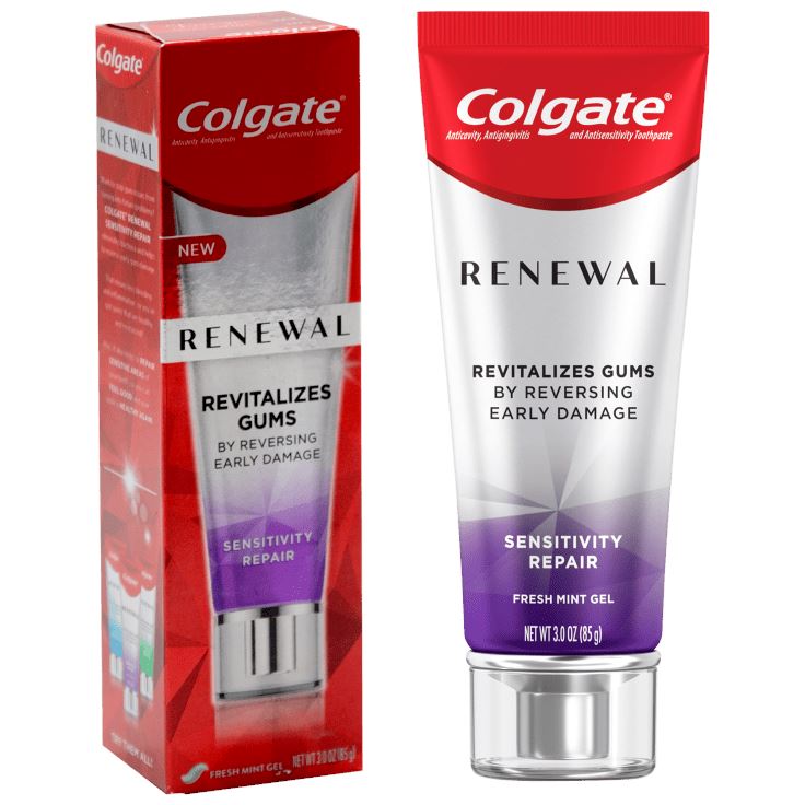 6-Pack: Colgate Renewal Sensitivity Repair Gel Toothpaste in Fresh Mint Beauty & Personal Care - DailySale