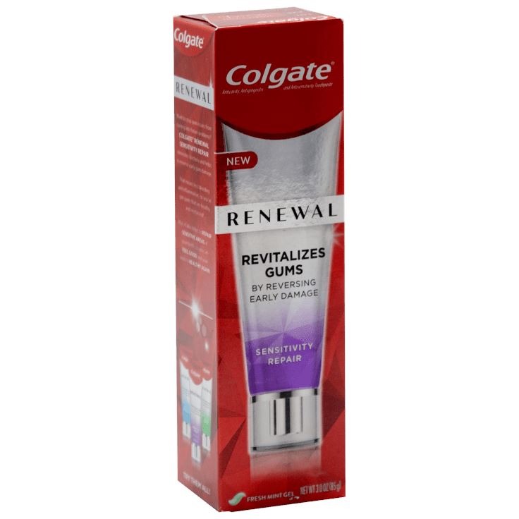 6-Pack: Colgate Renewal Sensitivity Repair Gel Toothpaste in Fresh Mint Beauty & Personal Care - DailySale