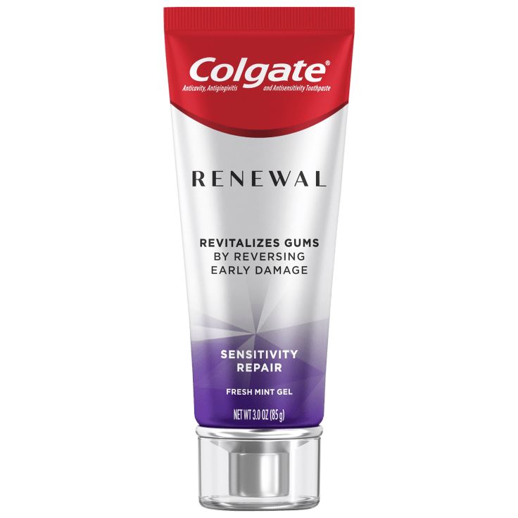 6-Pack: Colgate Renewal Sensitivity Repair Gel Toothpaste in Fresh Mint Beauty & Personal Care - DailySale