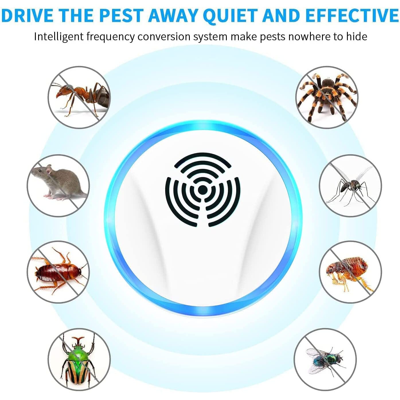 6-Pack: Electronic Pest Repellent Plug in Indoor Pest Control Pest Control - DailySale