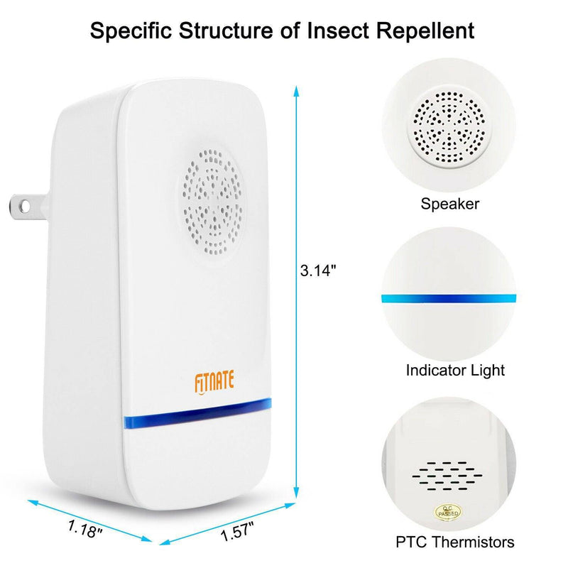 6-pack: Electronic Ultrasonic Pest Repeller Pest Control - DailySale