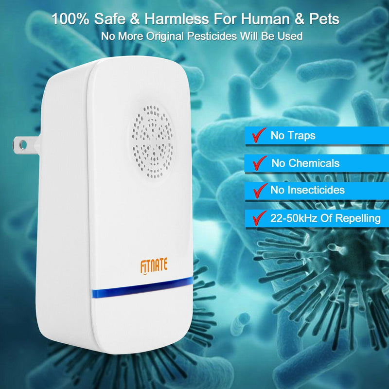 6-pack: Electronic Ultrasonic Pest Repeller Pest Control - DailySale