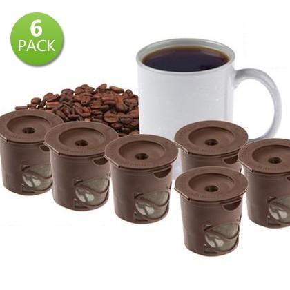 6-Pack: Handy Coffee Cups Reusable Single Cup Coffee Pods Kitchen Essentials - DailySale