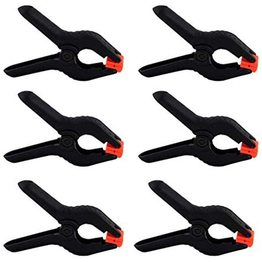 6-Pack: Heavy Duty Muslin Clamps Art & Craft Supplies - DailySale