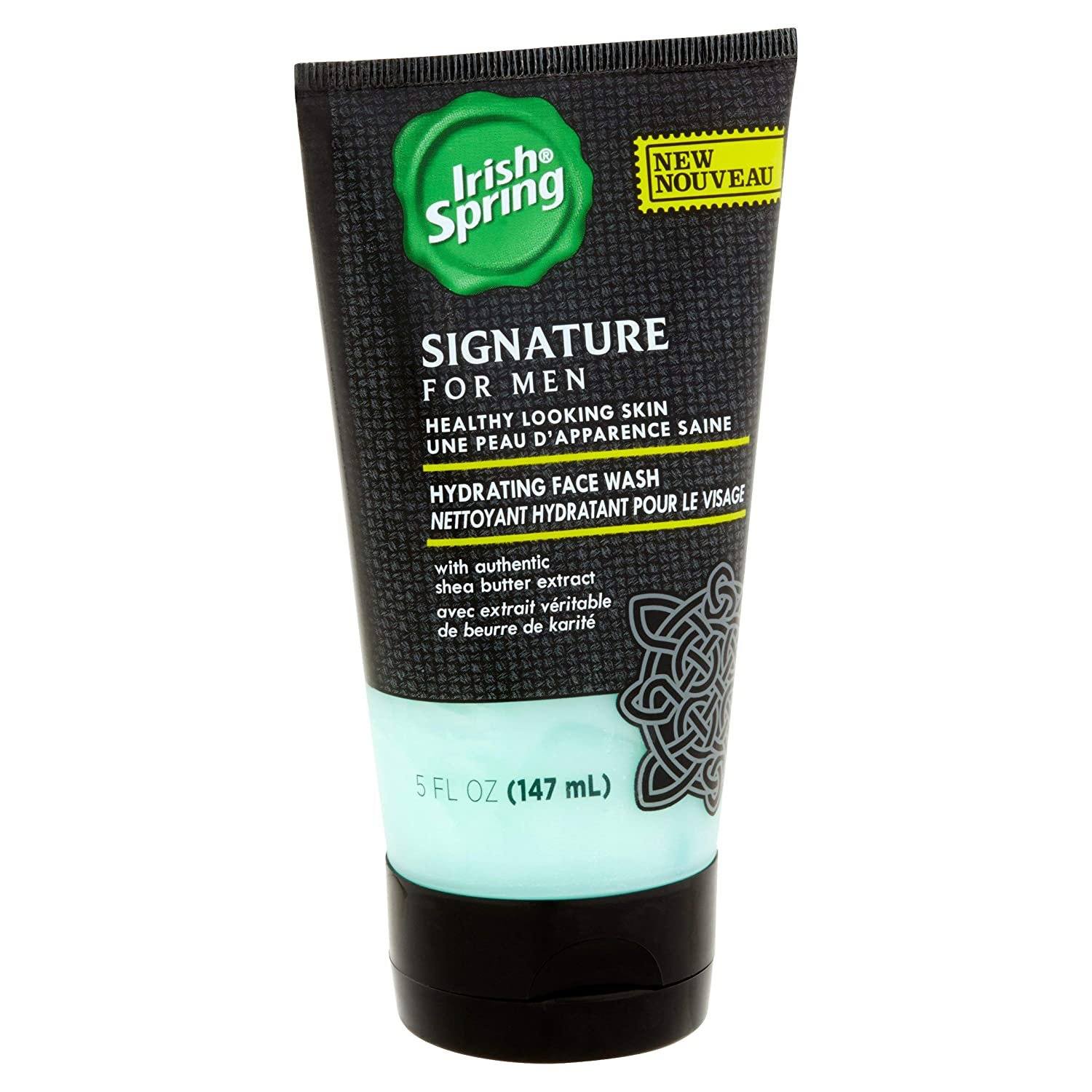 6-Pack: Irish Spring Signature for Men Hydrating Face Wash 5 Oz Men's Grooming - DailySale