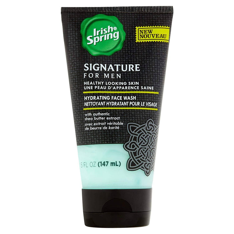 6-Pack: Irish Spring Signature for Men Hydrating Face Wash 5 Oz Men's Grooming - DailySale