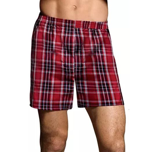 6-Pack: Men's Relaxed Fit Tartan Plaid Boxers Men's Clothing - DailySale