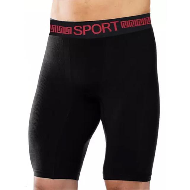 6-Pack: Men's Sport Long-Leg Seamless Boxer Briefs Men's Clothing - DailySale