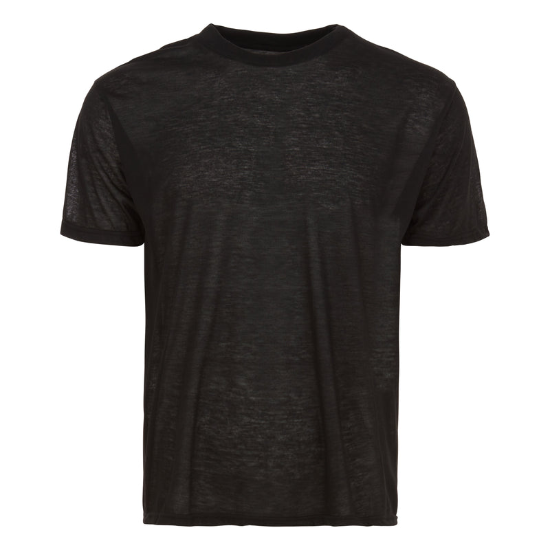 6-Pack: Men's Tagless Black Short Sleeve Shirt Men's Tops - DailySale