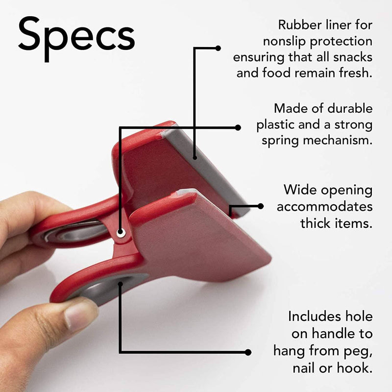 6-Pack: Multi Purpose Large Bag Clips Everything Else - DailySale