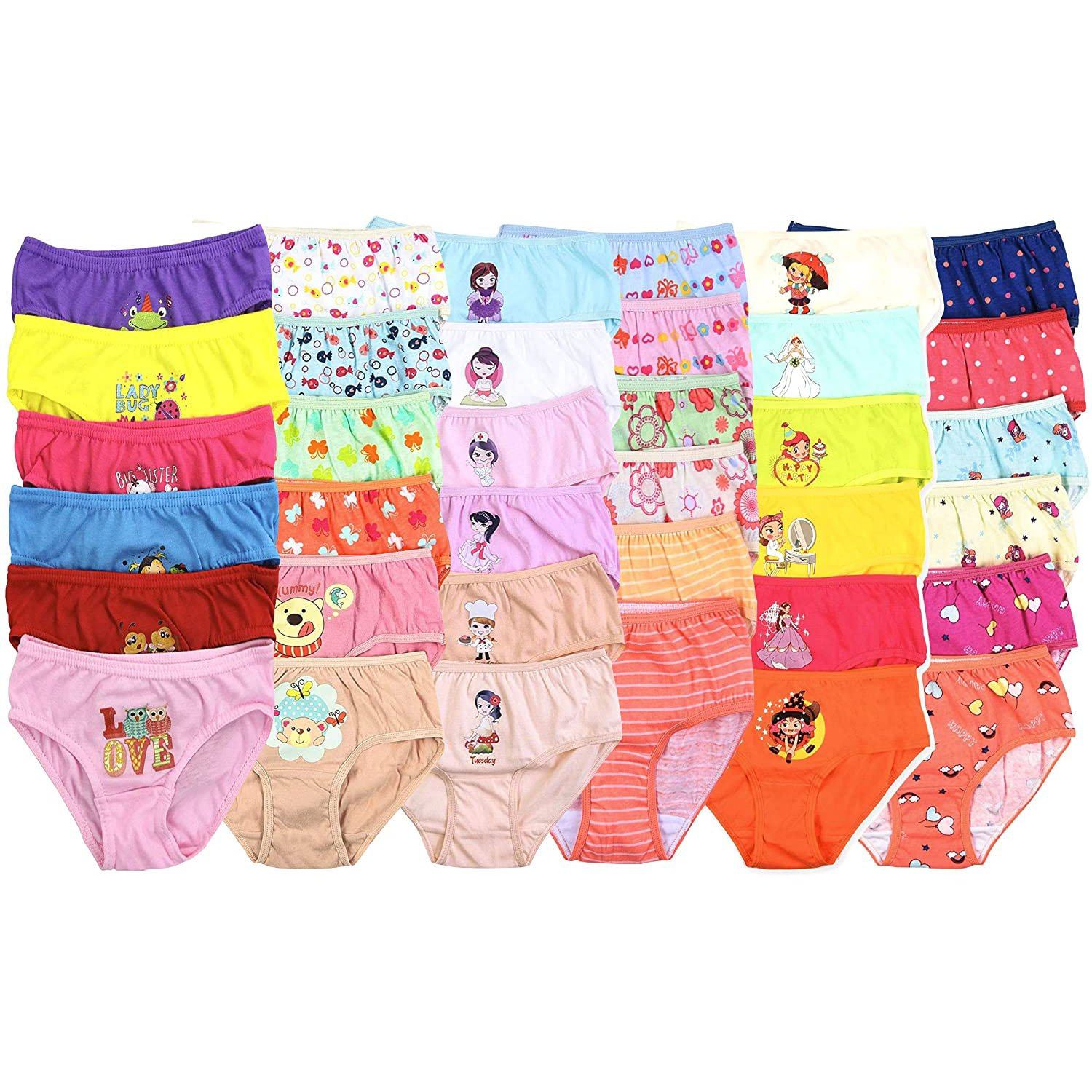 6-Pack: Mystery Cotton Bikini Panties Women's Clothing - DailySale