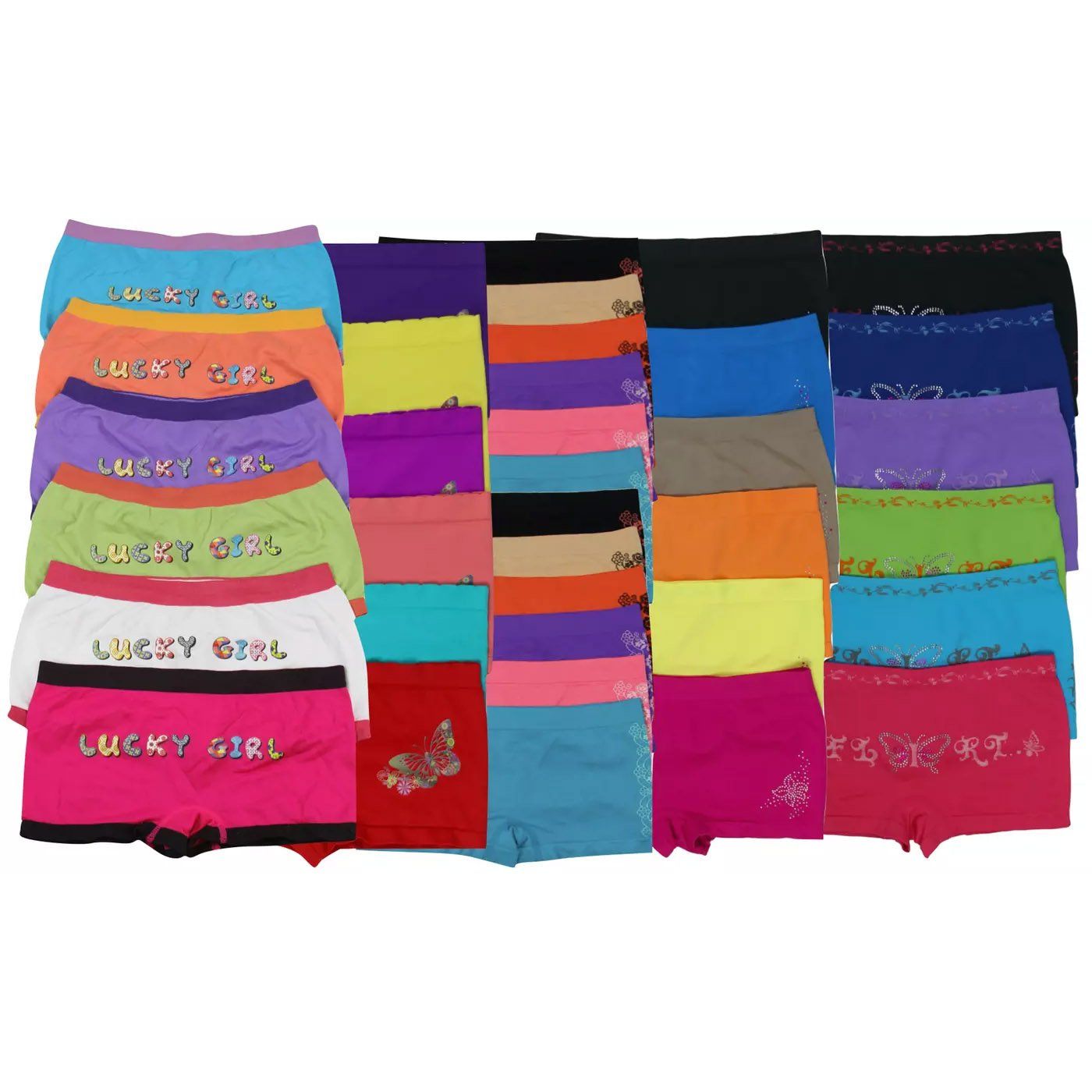 6-Pack: Mystery Women's Microfiber Boyshorts Women's Clothing - DailySale