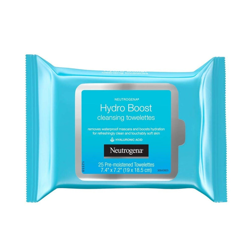 6-Pack: Neutrogena Hydro Boost Cleanser Facial Wipes, 25 Count Beauty & Personal Care - DailySale