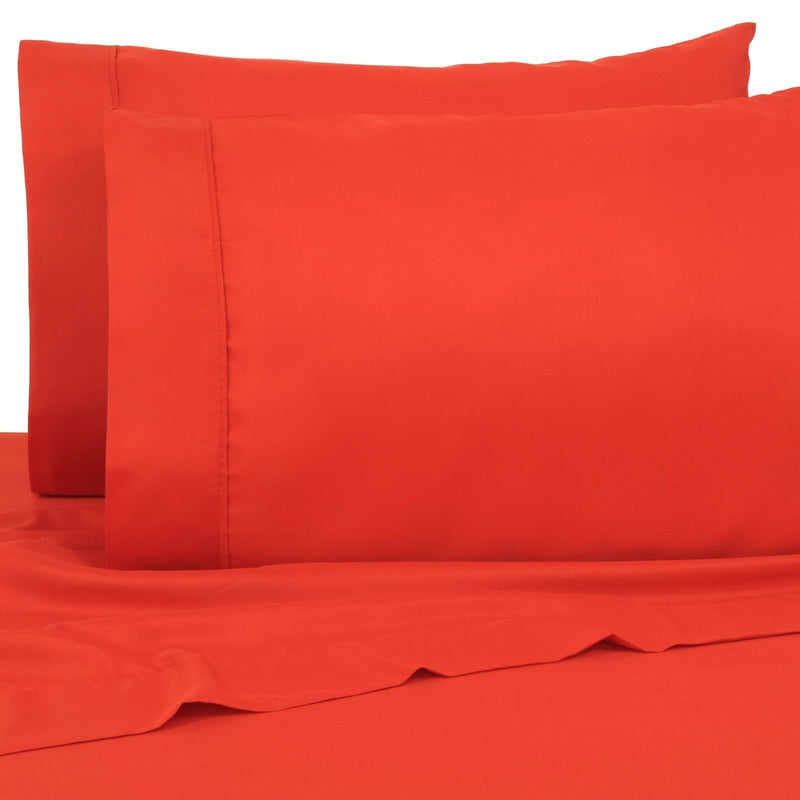 6-Pack: Premier Colorful Soft Super Bright Deep Pocket & Hypoallergenic Bedding Twin/Twin XL Bright Red - DailySale