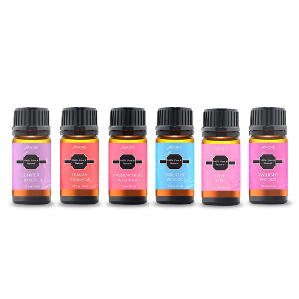 6-Pack: Premium Fragrance Aromatherapy Essential Oil Wellness - DailySale