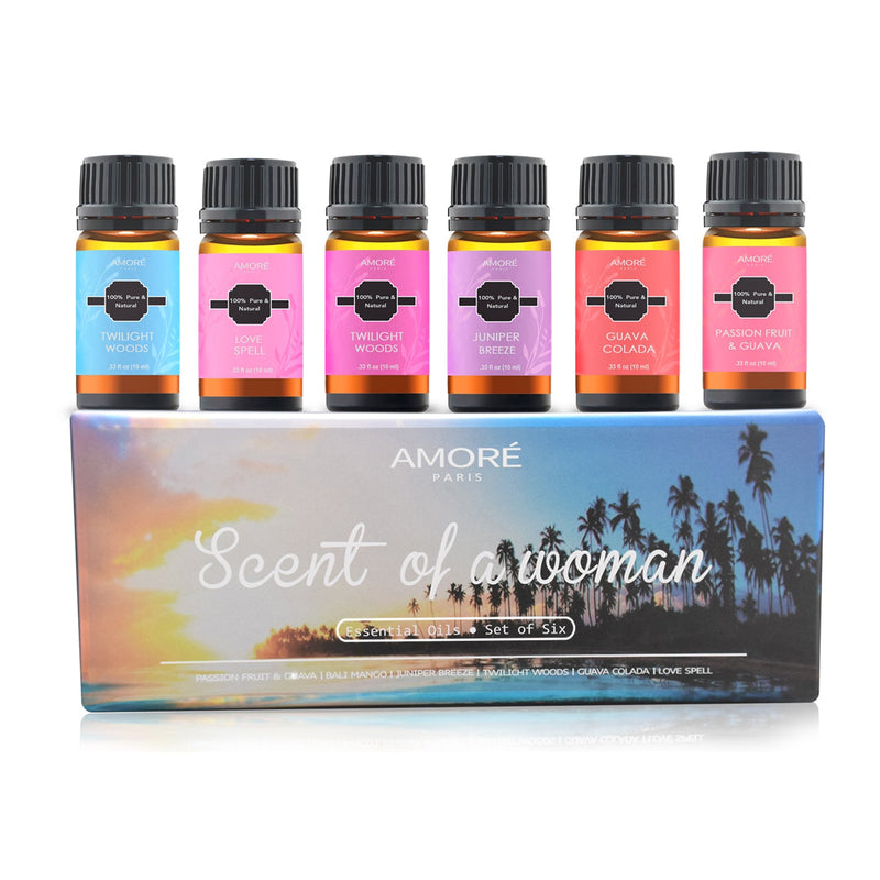6-Pack: Premium Fragrance Aromatherapy Essential Oil Wellness - DailySale