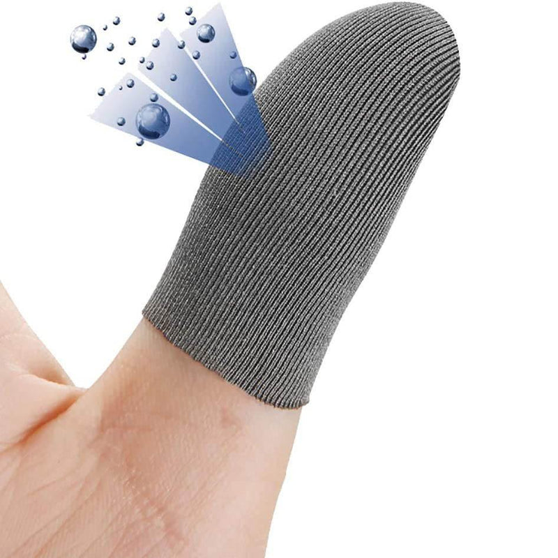 6-Pack: Pubg Mobile Finger Sleeve Anti-Sweat Breathable Mobile Accessories S - DailySale