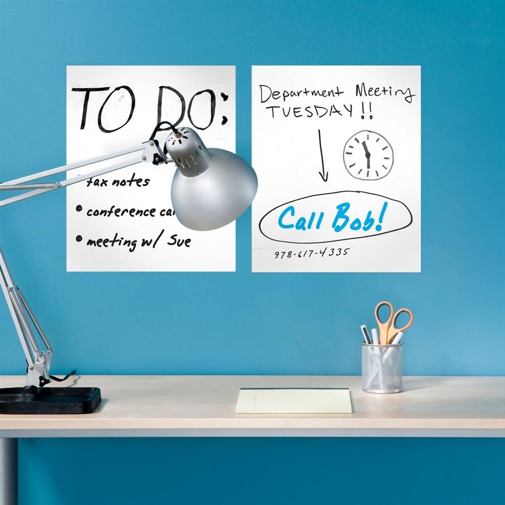 6-Pack: Removable Dry Erase Sheets with Marker Home Essentials - DailySale