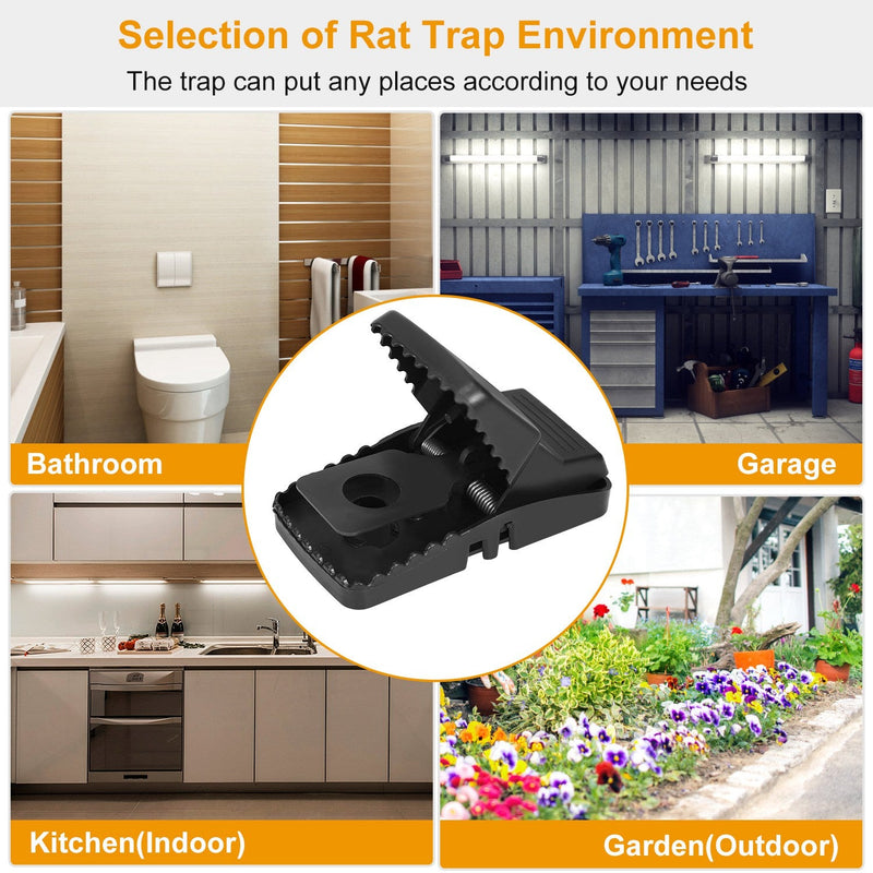 Reusable Mouse Trap for Indoors and Outdoors, Quick, Effective and