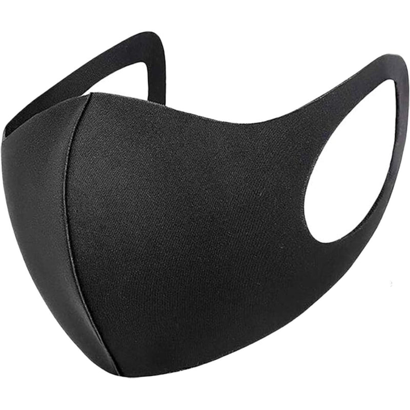 6-Pack: Reusable Washable Non-Medical Black Masks Face Masks & PPE - DailySale