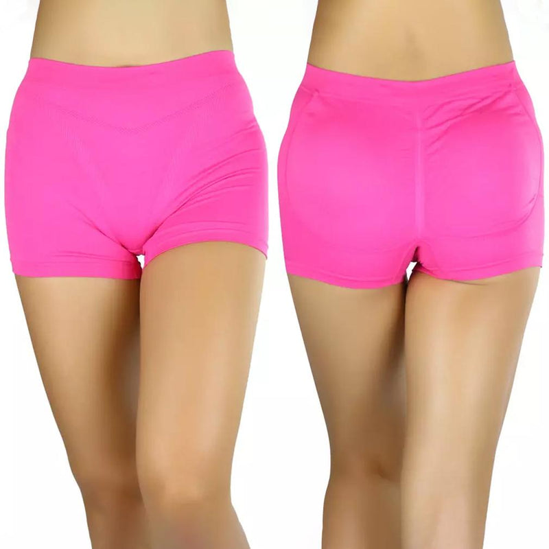 6-Pack: Seamless Enhancing Bootylicious Padded Boyshort Underwear Women's Clothing - DailySale