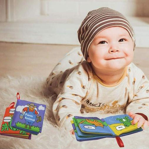 6-Pack: Smart Novelty Soft Cloth Books Baby - DailySale