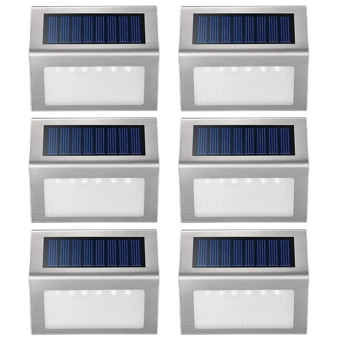 4-Pack: Solar-powered LED Outdoor Lights