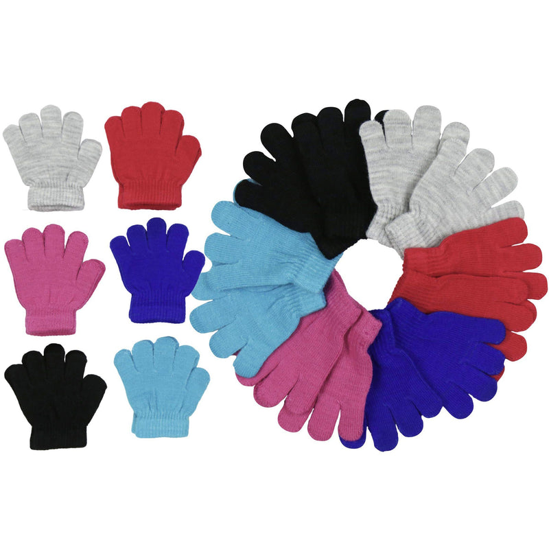 6-Pack: ToBeInStyle Children's Assorted Winter Gloves Kids' Clothing - DailySale