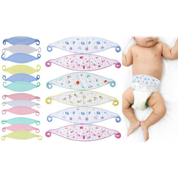6-Pack: ToBeInStyle Comfortable Newborn Baby Belly Binder Umbilical Cord Band Baby - DailySale