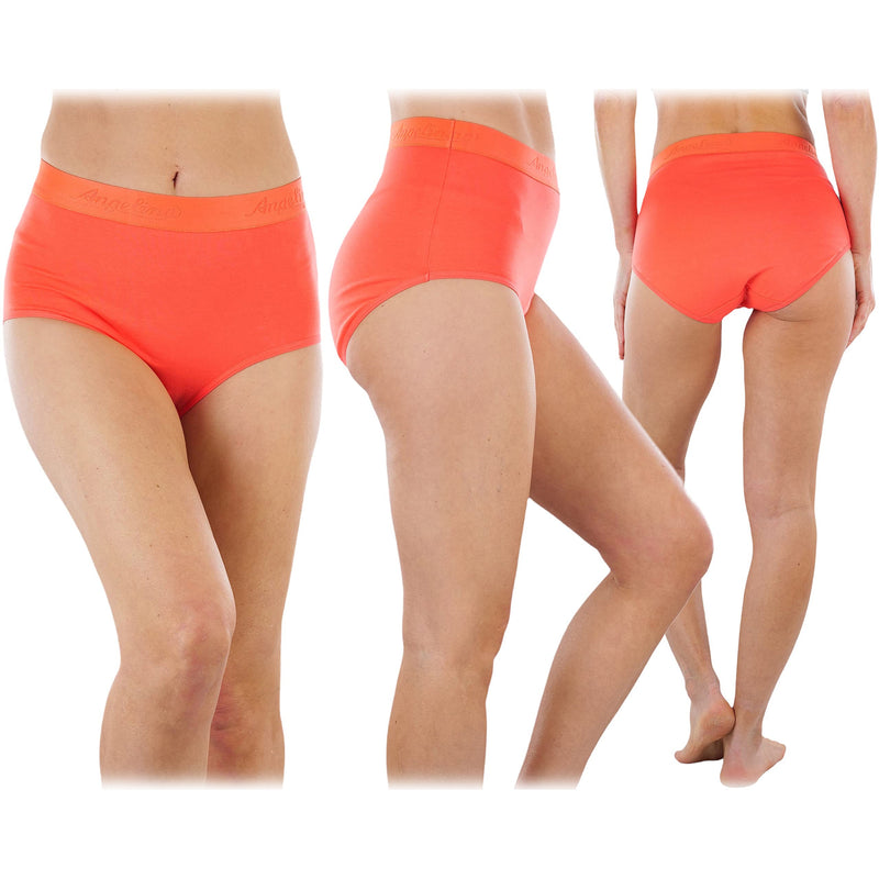 ToBeInStyle Women's 6 Pack Laser-Cut Tummy Control Panties