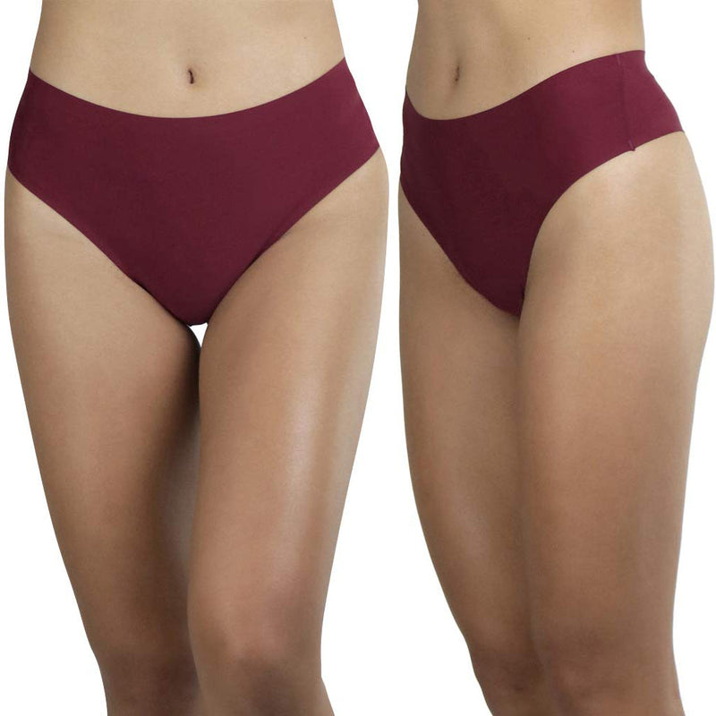 6-Pack: ToBeInStyle Women's Laser Cut Thong Panties Women's Swimwear & Lingerie - DailySale