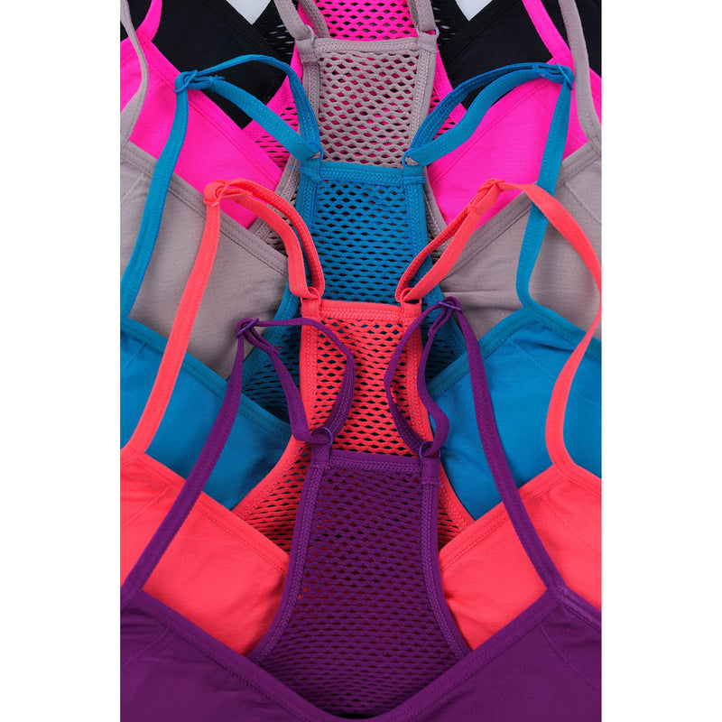 6-Pack: ToBeInStyle Womne's Wire Free Padded Bralettes Women's Swimwear & Lingerie - DailySale