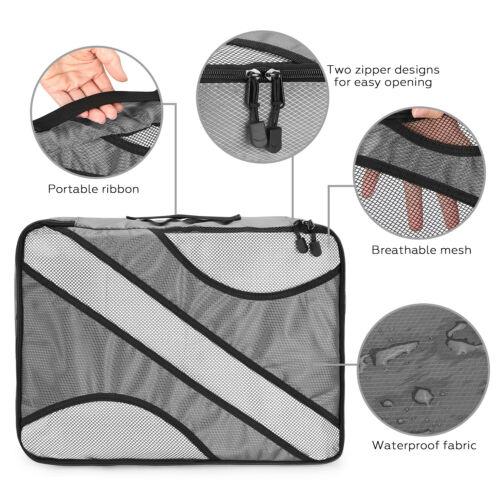 6-Pack: Travel Suitcase Storage Bag Set Bags & Travel - DailySale