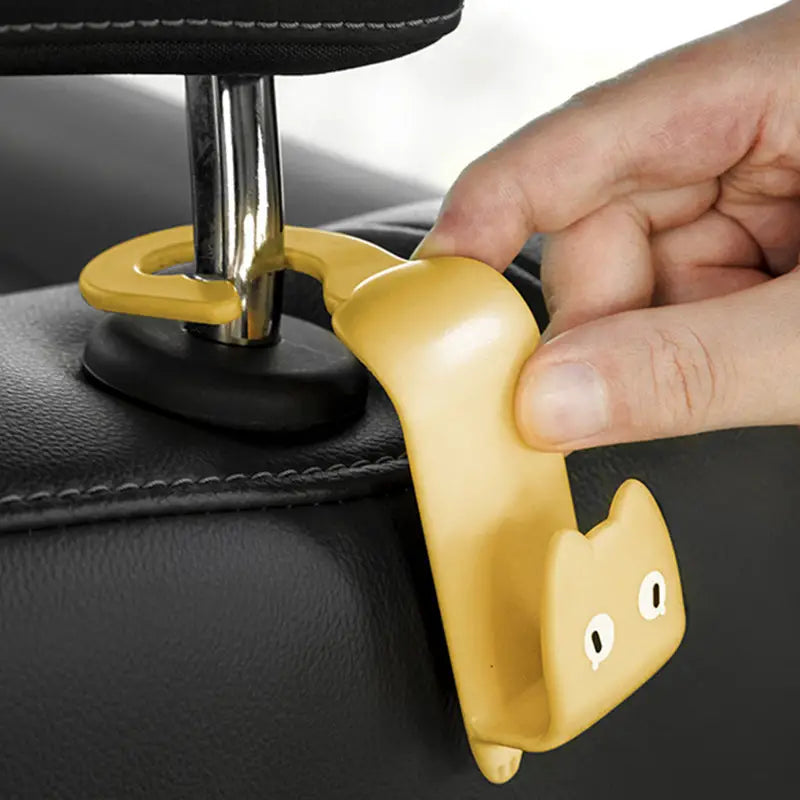 6-Pack: Universal Car Seat Hanger Hooks Cute Cartoon Double-hook Automotive - DailySale