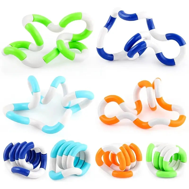 6-Pack: Vent Deformation Rope Knot Pressure Toys Toys & Games - DailySale